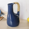 Riviera Jug - Woven Handle | Deep Blue