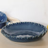 Oval Serving Bowl | Deep Blue