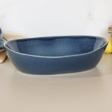  Riviera Oval Bowl - Deep Blue | Med