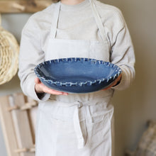  Oval Serving Bowl | Deep Blue
