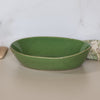 Riviera Oval Bowl - Artichoke Green | Med