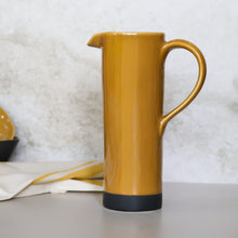  Urban Tall Jug | Ochre & Black