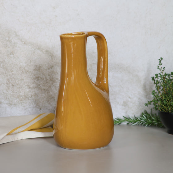 Riviera Jug | Ochre