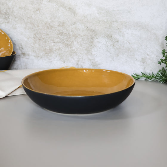 Urban Cafe Bowl | Ochre & Black