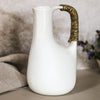 Riviera Jug - Woven Handle | Off-White