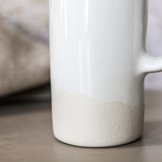 Earth Jug - Med | Off-White