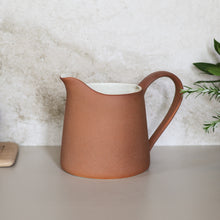  Earth Coco Jug | Terracotta & Off-White
