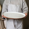 Country Oval Serving Platter | Terracotta - Large