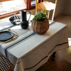 Alfresco Tablecloth - Coal | 3m
