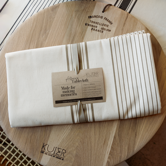 Alfresco Tablecloth - Taupe | 4m