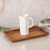 Urban Jug Carved | Off-White - Med