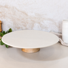 Ceramic Cake Stand | Off-White