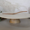 Ceramic Cake Stand | Off-White