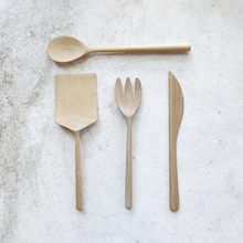  Cheese Serving Set | Oak