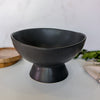 Footed Serving Bowl - Large | Coal