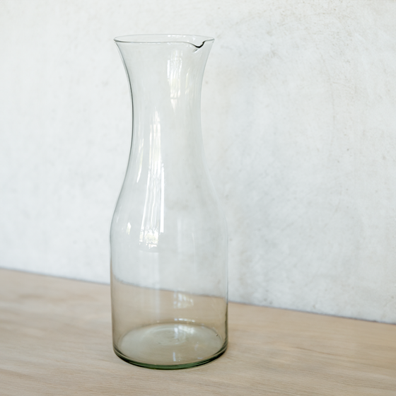 Country Glass Jug - Mouth Blown | Recycled Glass