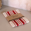Country Striped Table-Runner | French Red - 2m