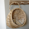 Round Hanging Basket - Rattan | Large