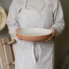 Earth Salad Bowl | Terracotta & Off-White