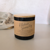 Kitchen Serenity Candle | Large Ceramic Container