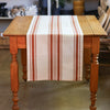 Country Striped Table Runner | Terracotta - 1,5m