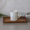 Carved Coco Mug | Off White