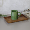 Carved Coco Mug | Winter Green