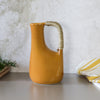 Riviera Jug - Woven Handle | Ochre