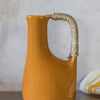 Riviera Jug - Woven Handle | Ochre