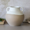 Country Atticus Urn | Off-white &  Aged Cement