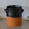 Country Utensil Jar | Terracotta & Coal