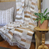 Patchwork Throw | Brown