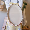 Oval Deep Bobble Platter | Sand