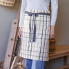 Grillmaster's Apron | Black & Cream Check
