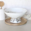 Footed Serving Bowl - Large | Smoke