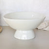 Footed Serving Bowl - Large | Off-White