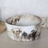 Urban Tall Serving Bowl | Smoke