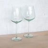 Urban White Wine Glass - Mouth Blown | Recycled Glass