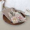 Extra Large Pot Holders - Set 2 | Taupe & Floral