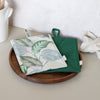 Extra Large Pot Holders - Set 2  | Green & Botanical