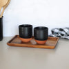 Colour Tumbler | Terracotta & Coal
