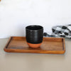 Colour Tumbler | Terracotta & Coal