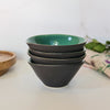 Twist Bowl - Small | Jade Green
