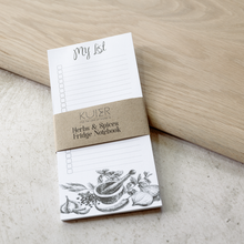  Herbs & Spices Fridge Notebook