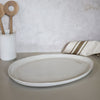 Oval Serving Platter | Off White