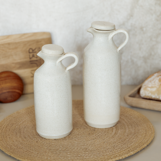 Oil & Vinegar Pourers | Off-White