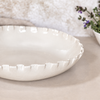 Oval Serving Bowl | Off-White