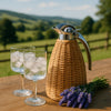 Rattan Thermo Flask