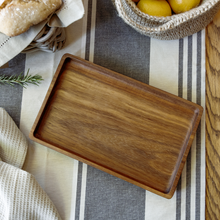  Rectangular Wooden Plate - Kiaat | Medium