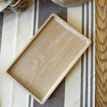  Rectangular Wooden Plate - Oak | Medium